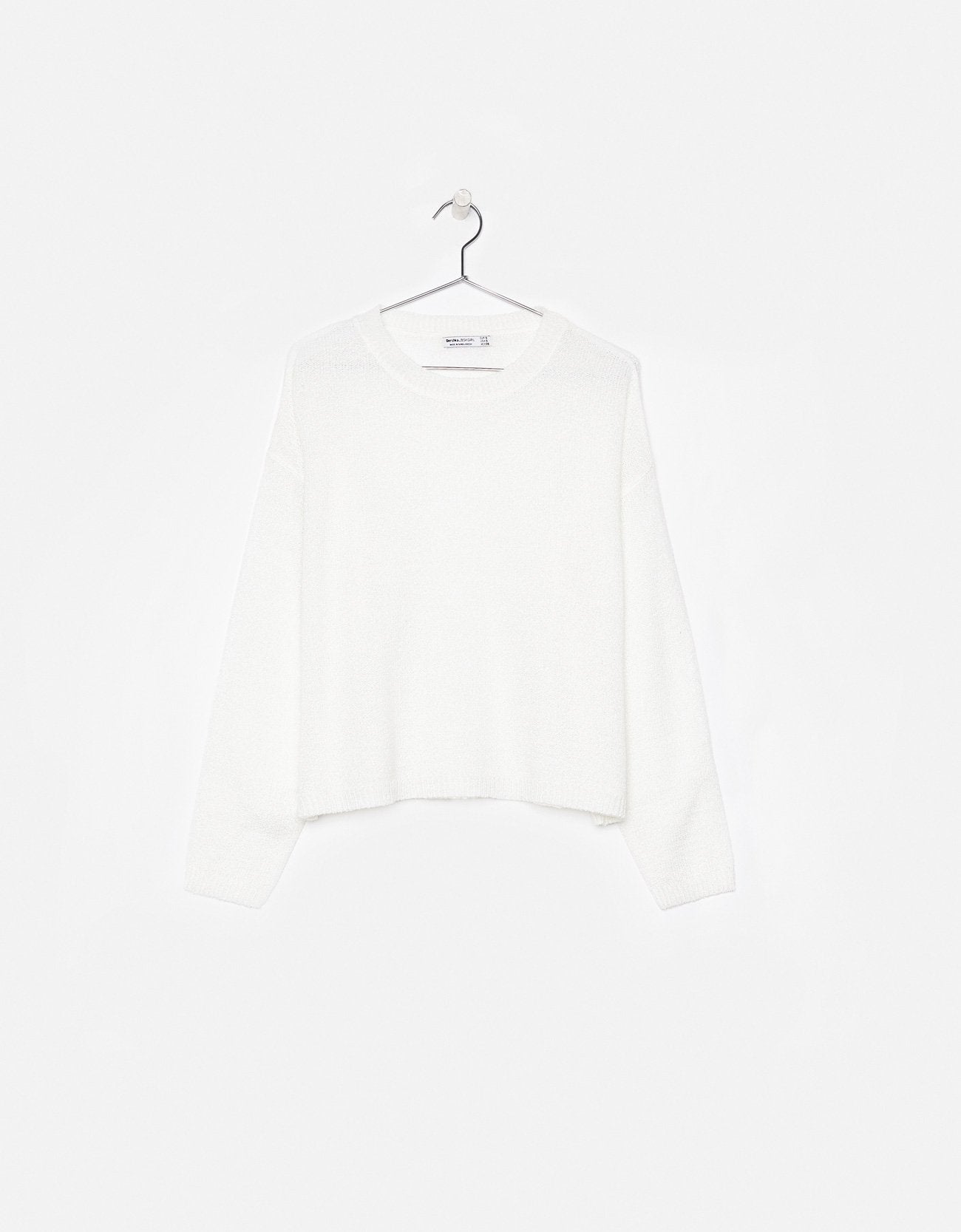 Loose-fit round neck sweater